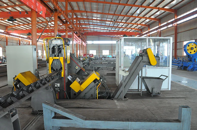 Automatic Angle Steel Punching Production Line
