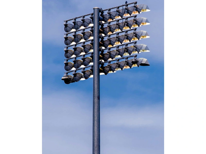 فيديو أعمدة مصباح الشارع